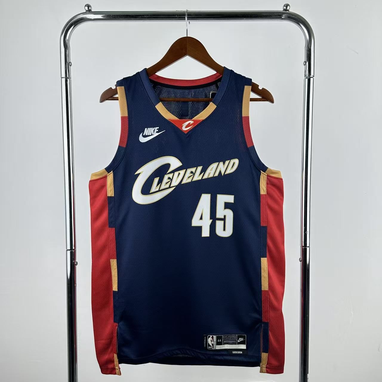 Men Cleveland Cavaliers #45 Mitchell Blue Nike Season 2026 NBA Jersey
